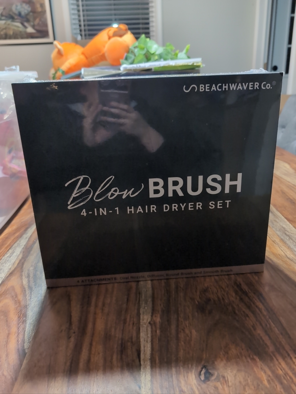 Beachwaver Co. Blow Brush 4-in-1 Hair Dryer Set - Black